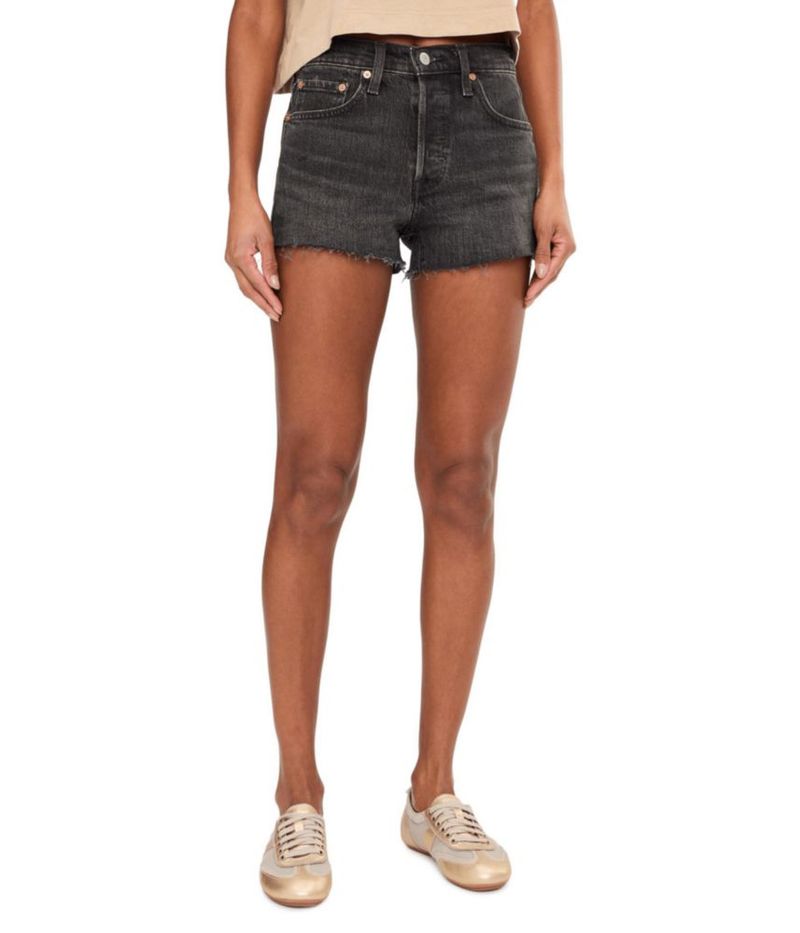 Pantalones cortos Levi's 501 de cintura alta 24 cm ajuste al encogerse
