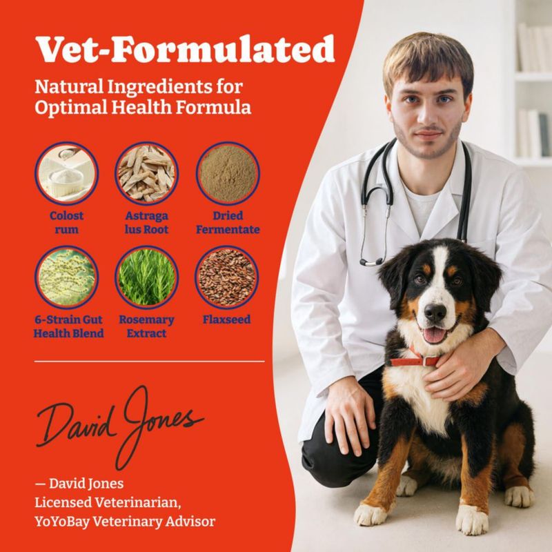 Masticables para Alergias en Perros YoYoBay 180 uds Sabor Pato y Pera