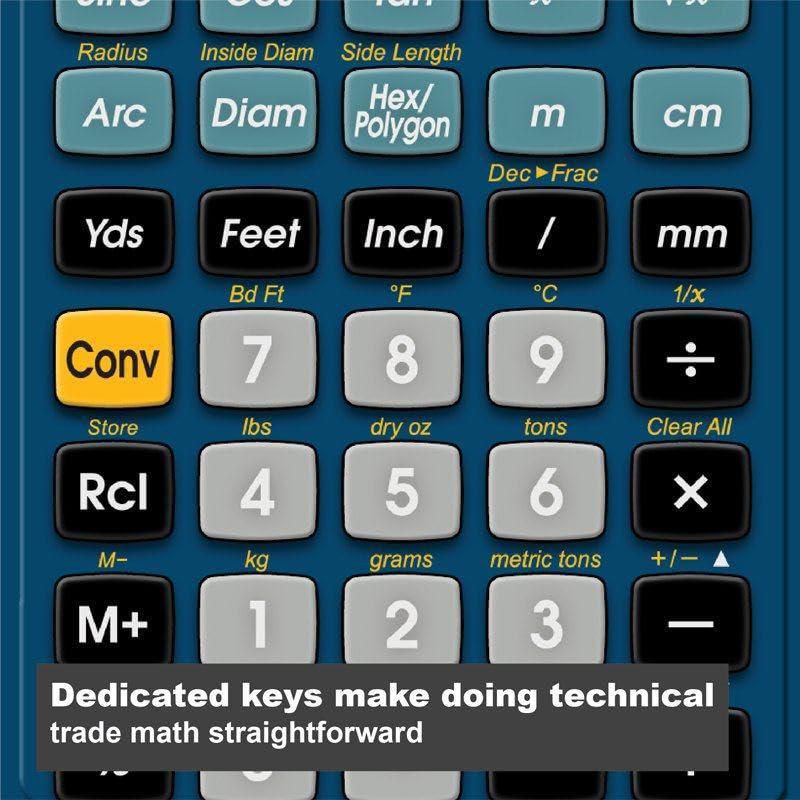 Calculadora TradesmanCalc 4400 de Calculated Industries