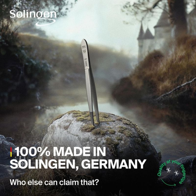 Pinzas GERmanikure de garra arqueada fabricadas en Solingen