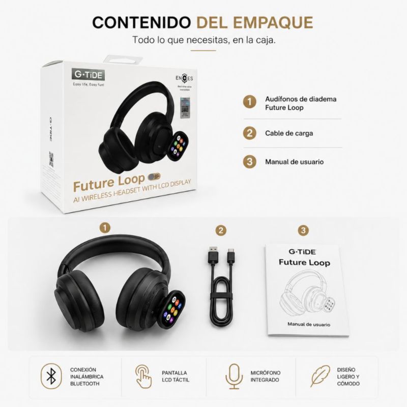 G‑Tide Future Loop + Smartwatch G‑Tide R5