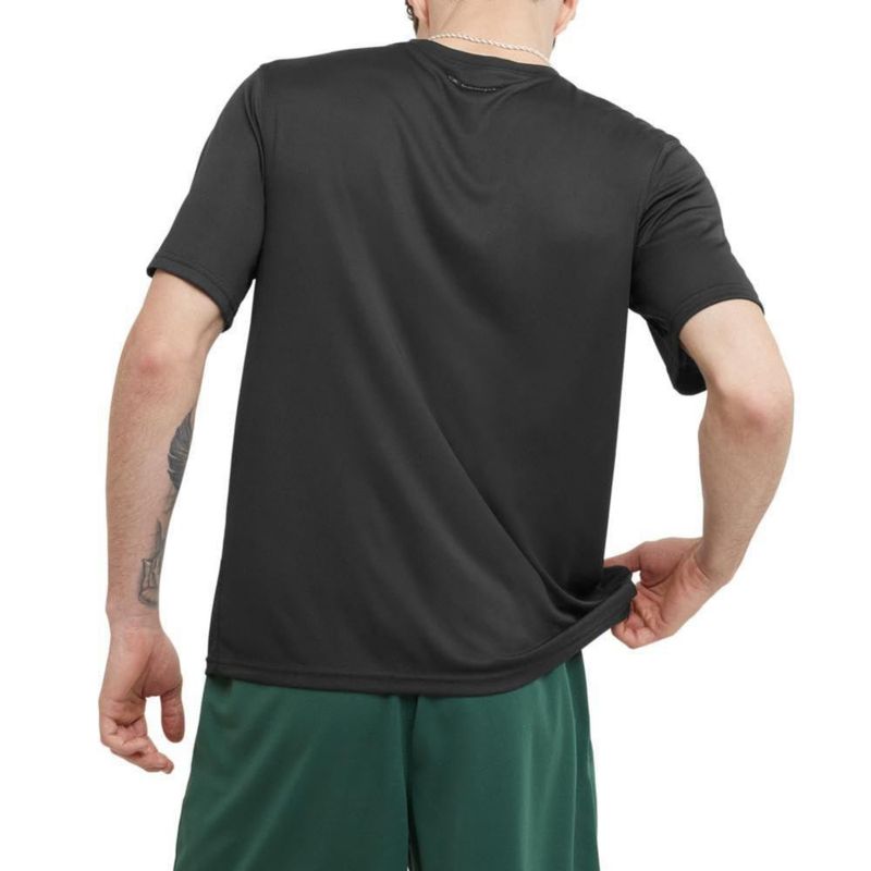 CAMISETA Champion para Hombre Talla M Negro con Tecnología de Absorción de Humedad