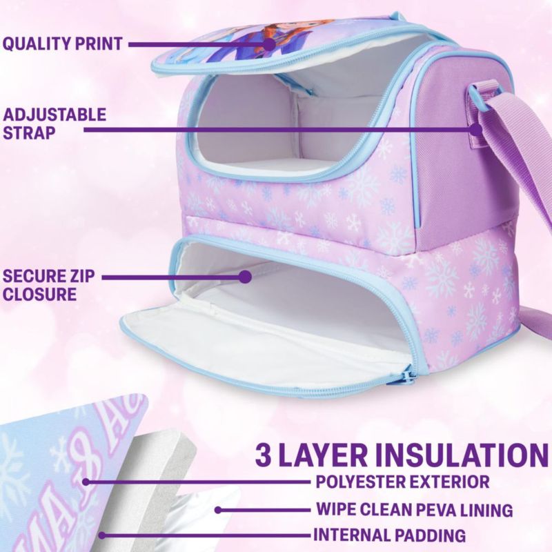 Bolsa de Almuerzo Get Trend Disney Frozen 20x25x20 cm Aislada