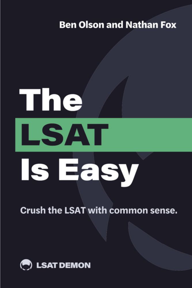Libro Majosta – El LSAT es fácil: Domina el LSAT con sentido común
