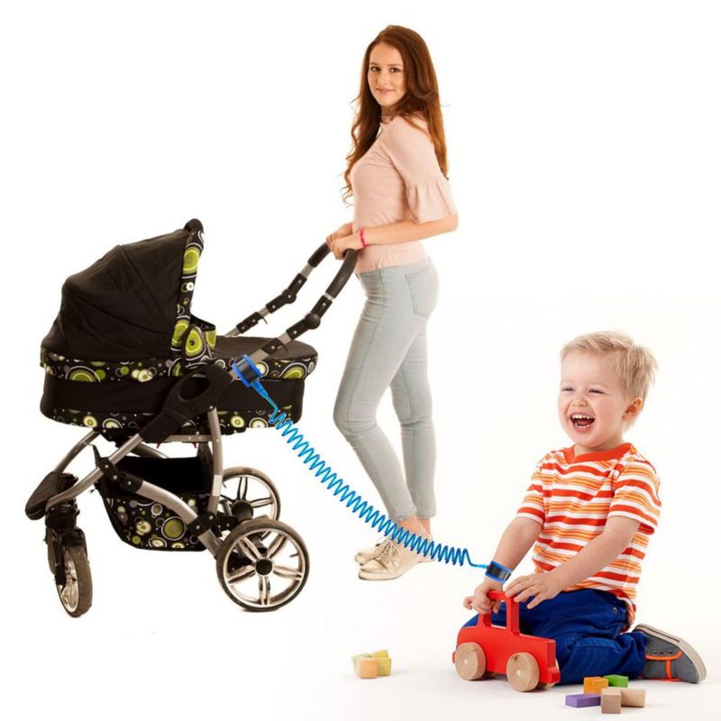 Correa de muñeca anti‑pérdida Hooyyene 25 m azul para niños pequeños