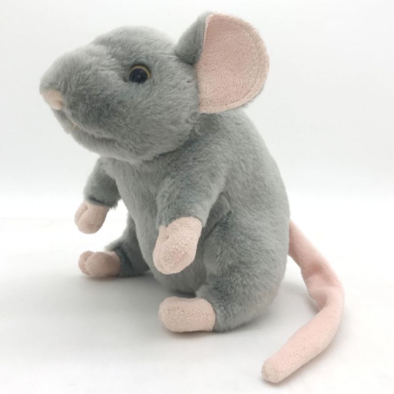 Peluche de ratón realista JIANEEXSQ 20 cm