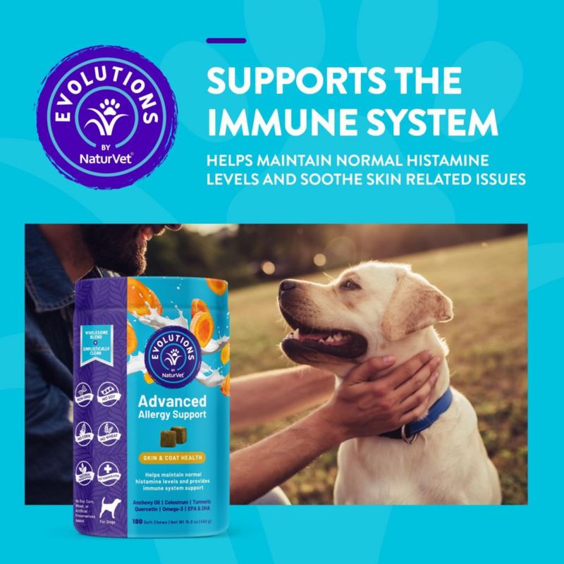 Masticables para perros NaturVet Apoyo a la Alergia 180 uds 450 g