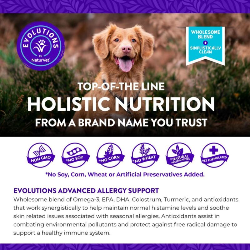 Masticables para perros NaturVet Apoyo a la Alergia 180 uds 450 g