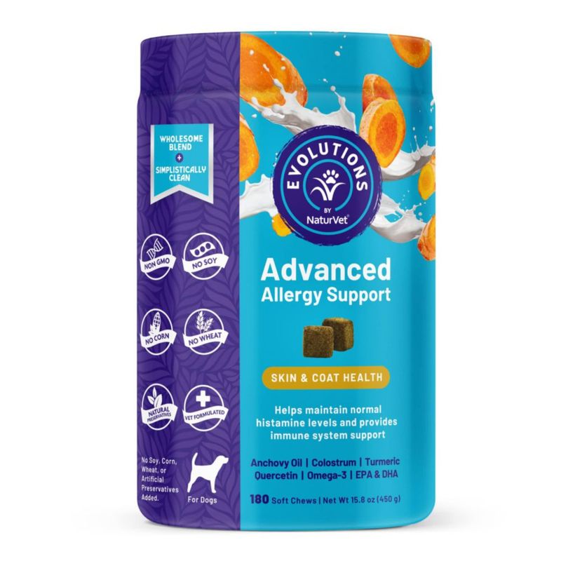 Masticables para perros NaturVet Apoyo a la Alergia 180 uds 450 g