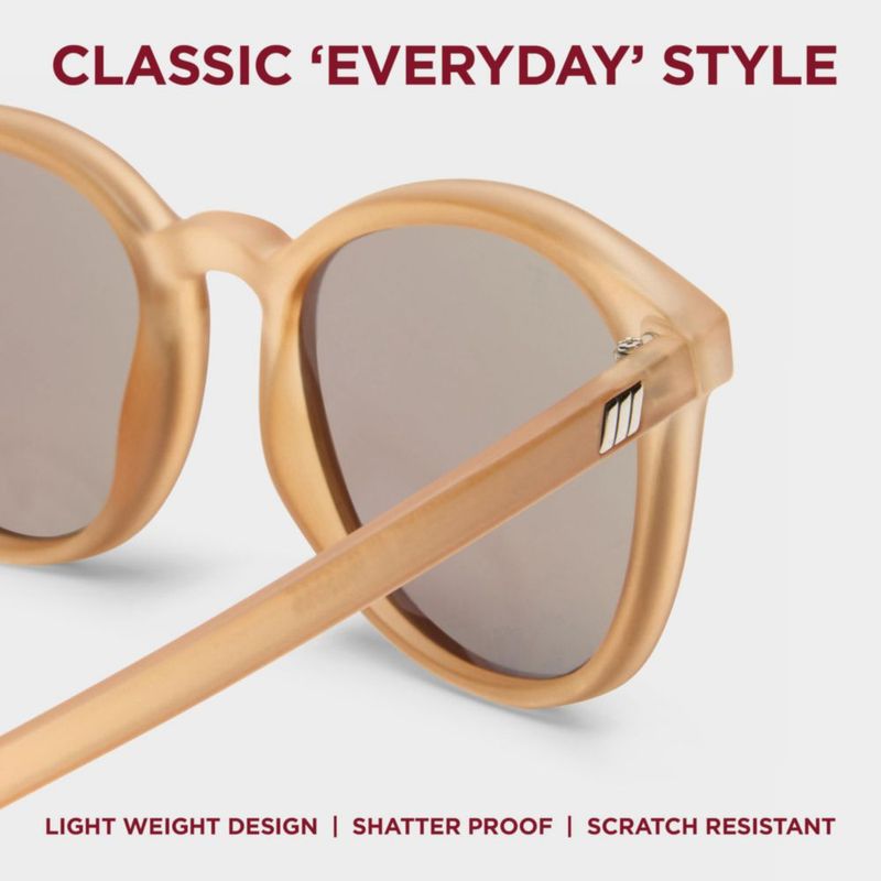 Gafas de Sol Le Specs Bandwagon Raw Sugar/Ice Blue