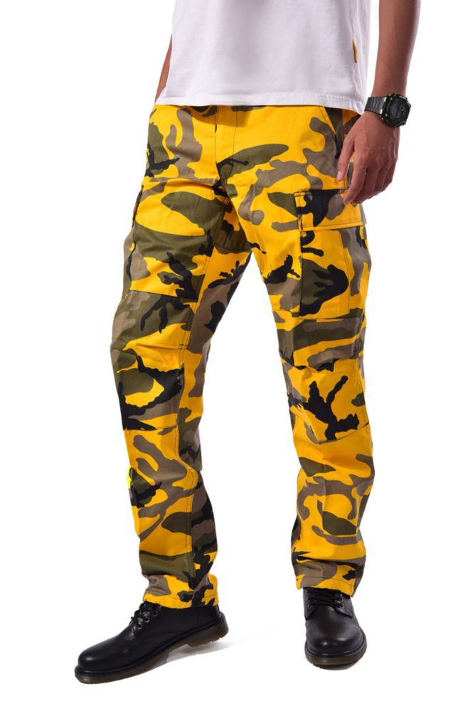Pantalones Cargo BACKBONE de 6 bolsillos y cintura ajustable