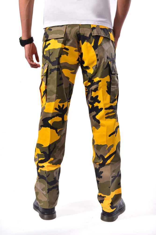 Pantalones Cargo BACKBONE de 6 bolsillos y cintura ajustable