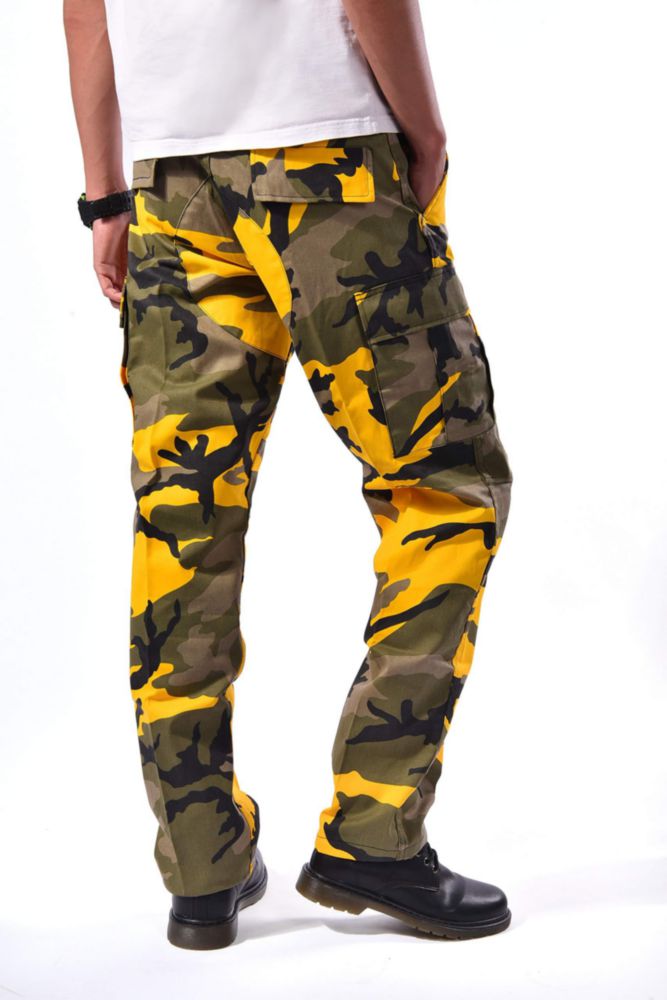 Pantalones Cargo BACKBONE de 6 bolsillos y cintura ajustable