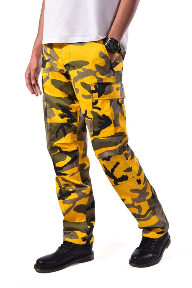 Pantalones Cargo BACKBONE de 6 bolsillos y cintura ajustable