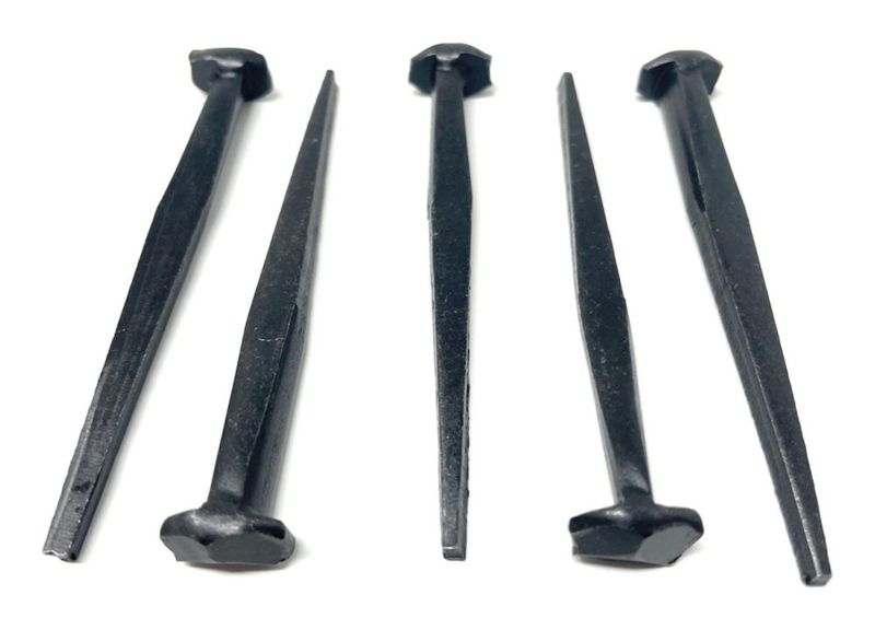 Clavos METAL MAGERY de 76 cm con cabeza de rosa - 25 uds
