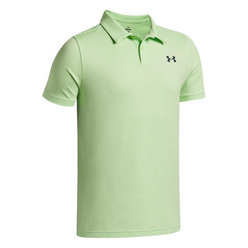 Polo Under Armour para Niños 712 Verde YXL