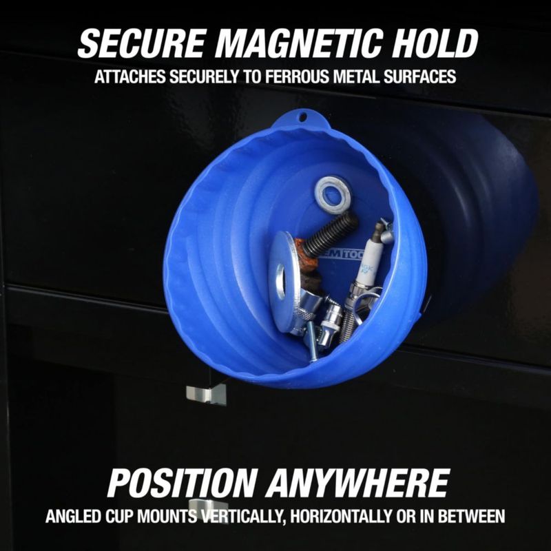 Copa magnética OEMTOOLS 15 cm 5 kg para tuercas pernos y tornillos