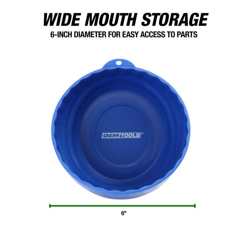 Copa magnética OEMTOOLS 15 cm 5 kg para tuercas pernos y tornillos