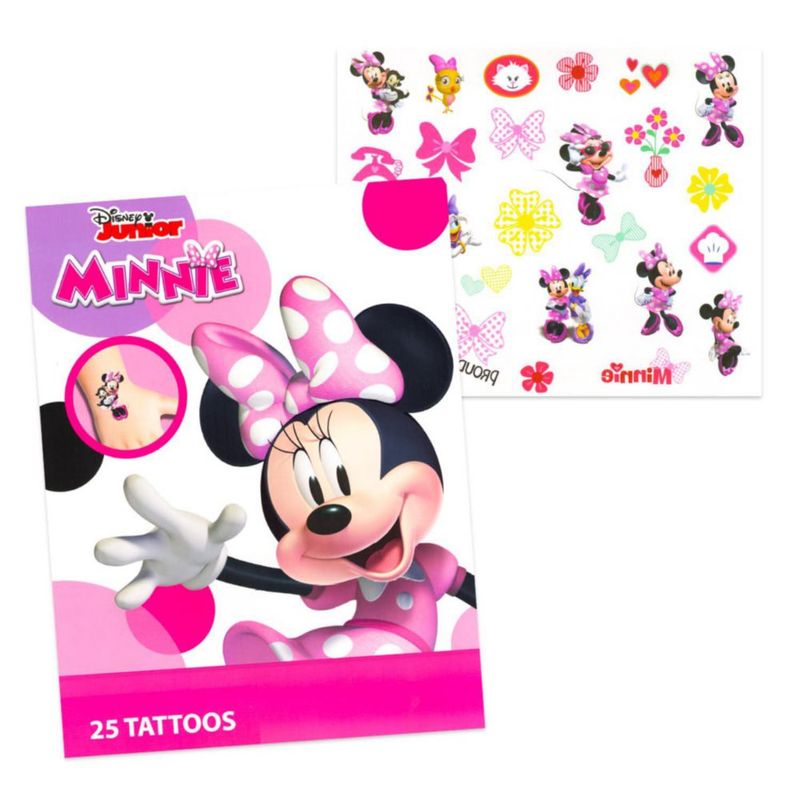 Tatuajes Temporales Disney Mickey & Minnie - Pack de 100