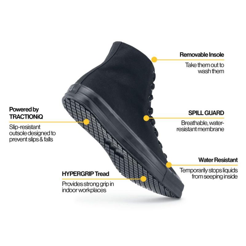 Zapatillas de Trabajo para Crews de Caña Alta Antideslizantes