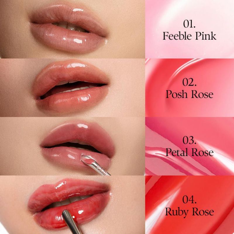 Lip Glow d'alba Piedmont 5 ml Petal Rose