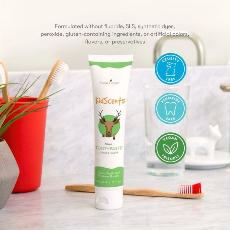Pasta de dientes Young Living 114 g Sabor cítrico‑menta