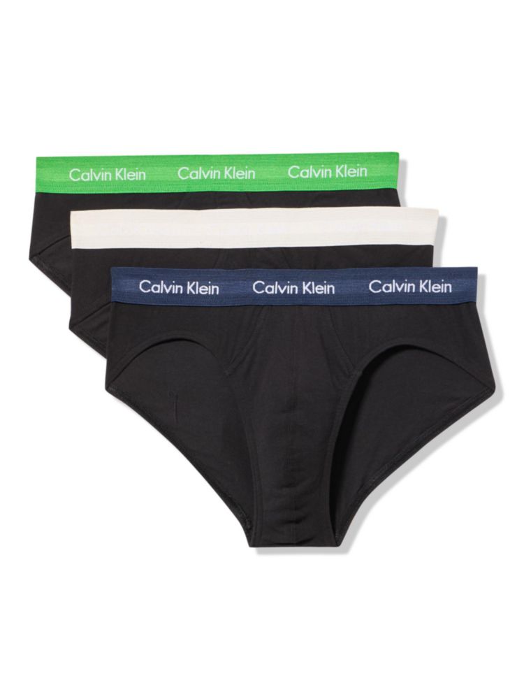 Calvin Klein Calzoncillos de Algodón Elástico - Pack de 3