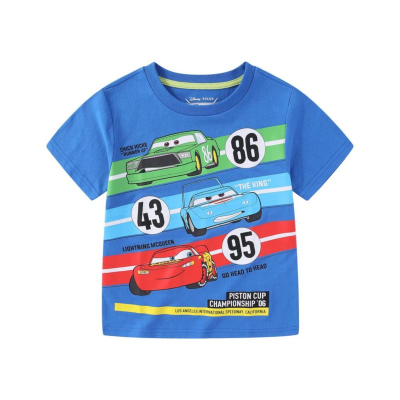 Pack de 4 Camisetas Disney Cars Multicolores