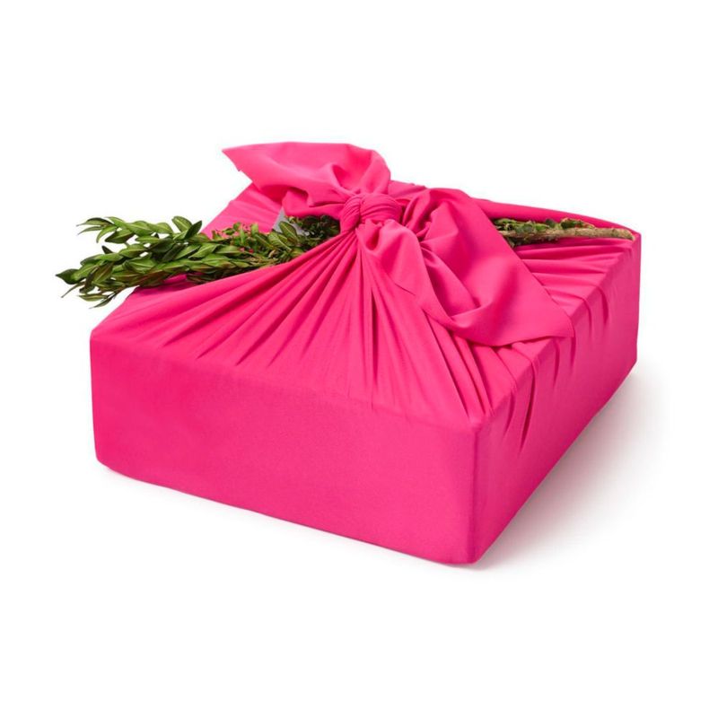 Furoshiki SHIKIWRAP 71 cm Envoltorio Reutilizable Rosa Vibrante