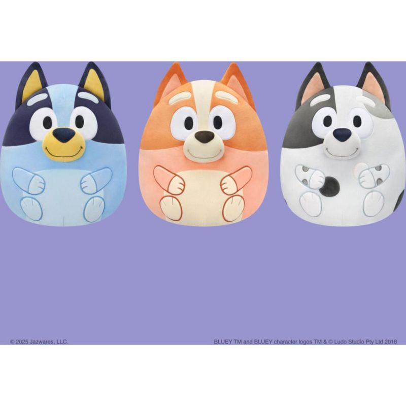 Peluche Squishmallows Bluey de 30 cm “Muffin” – Jazwares