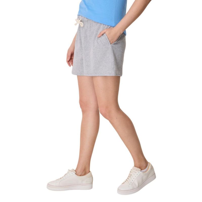 Shorts Hanes de algodón ajustable Light Steel