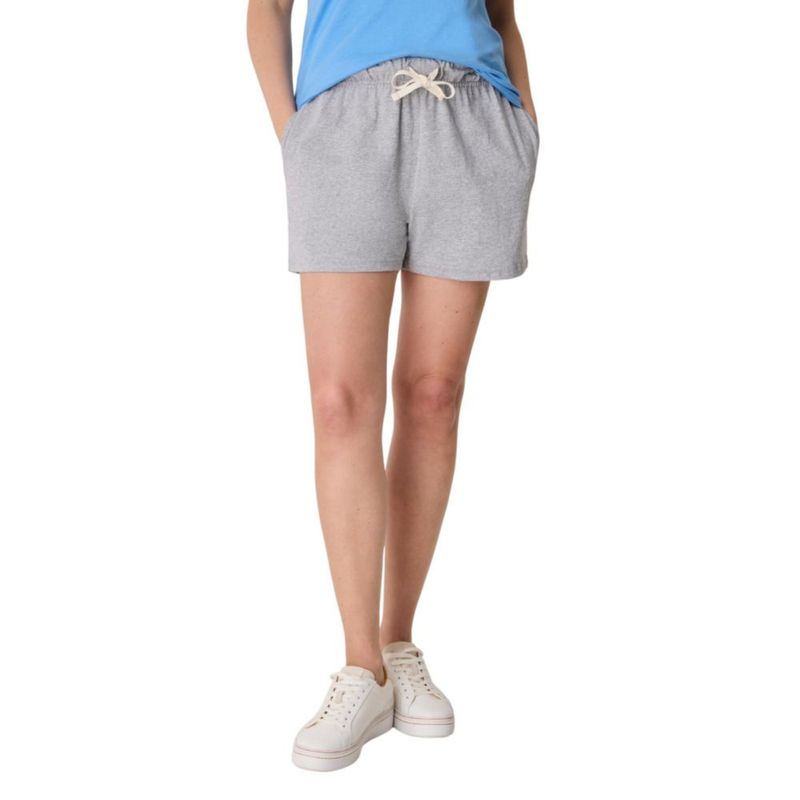 Shorts Hanes de algodón ajustable Light Steel