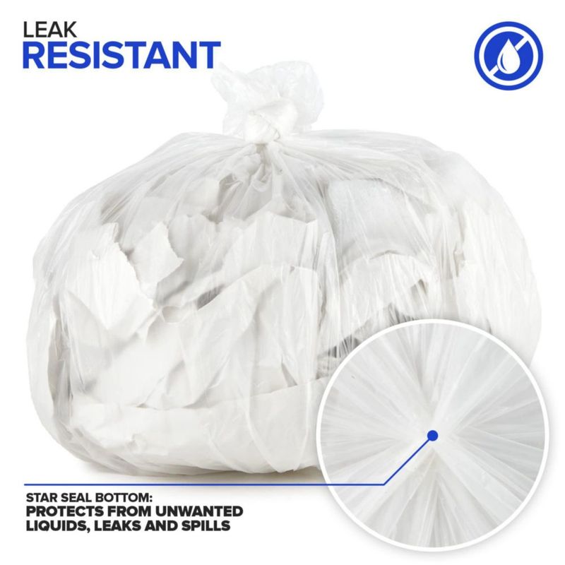 Bolsas de basura Stock Your Home 76 L 100 unidades