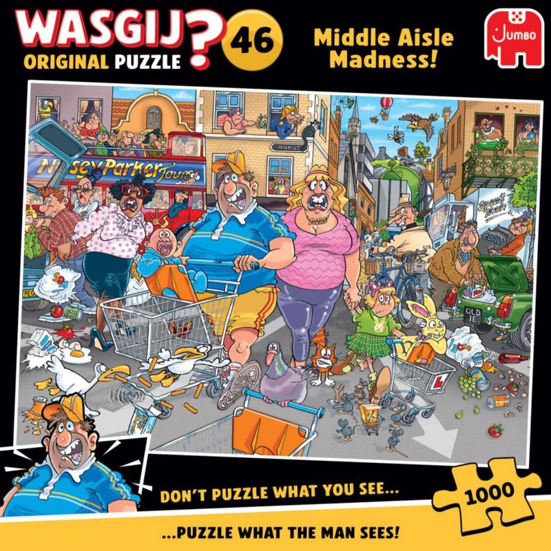 Rompecabezas Wasgij Original 46 - 1000 piezas