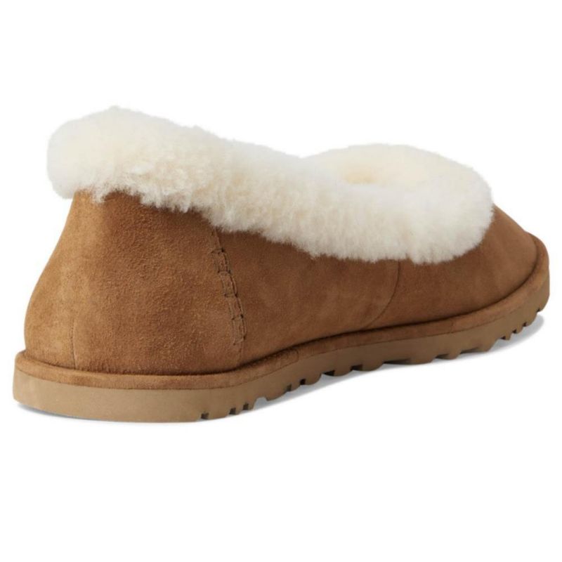 Zapato plano ballet Zora UGG color castaño talla 7