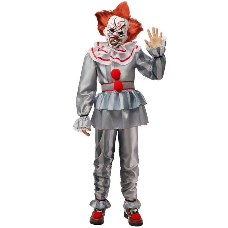 Disfraz de Payaso Terrorífico para Niño – Spooktacular Creations