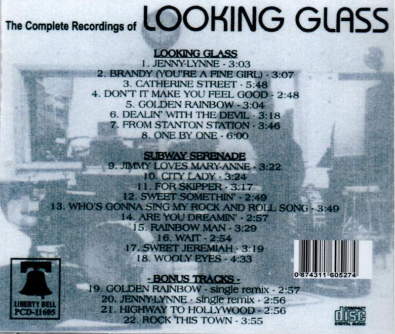 CD Liberty Bell – Grabaciones completas de Looking Glass