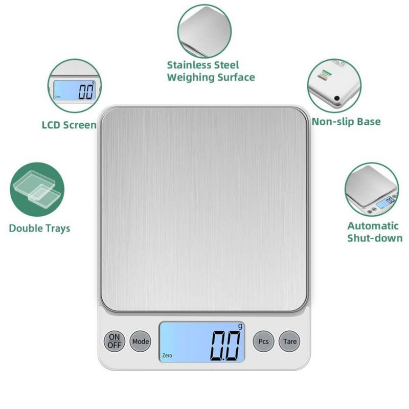 Balanza Digital de Cocina KUBEI 5 kg/01 g