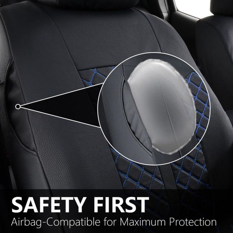 Fundas de Asiento Delanteras Truckiipa para Toyota Tacoma 2016-2023 Impermeables