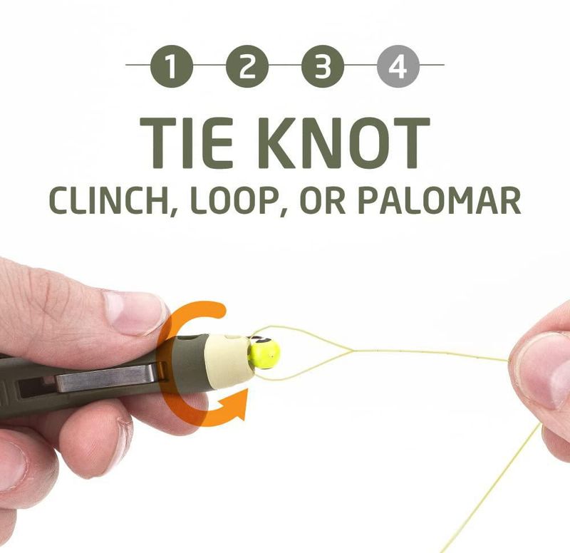 Herramienta para Nudos de Pesca TYEPRO - Juego de 2 Enhebradores de Anzuelos