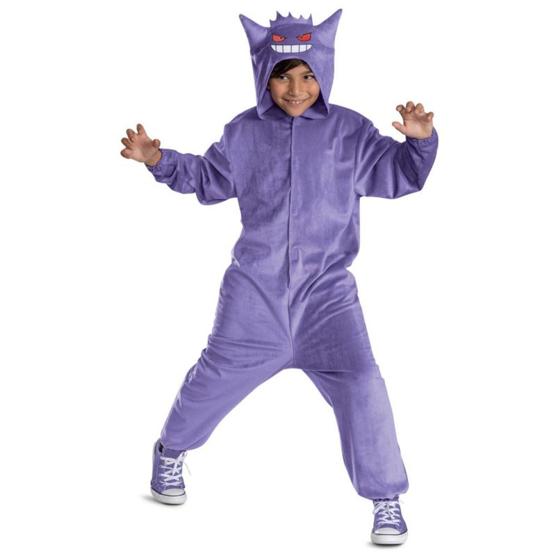 Disfraz Pokémon Gengar para niños talla 10-12