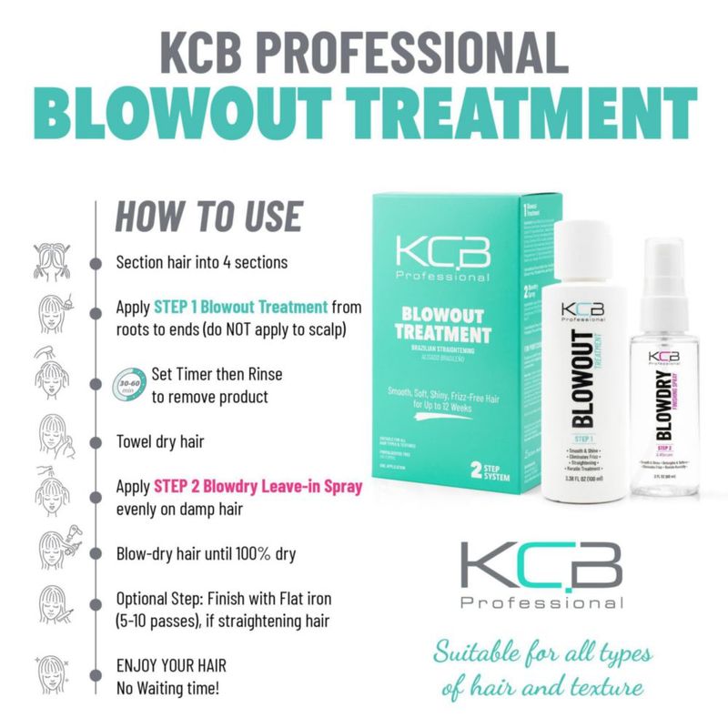 Tratamiento Capilar KCB PROFESSIONAL 100 ml Libre de Formaldehído