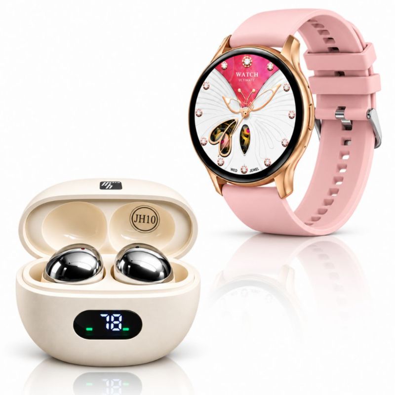 Smartwatch G‑Tide R5 + Audífonos HH More Mini T‑35