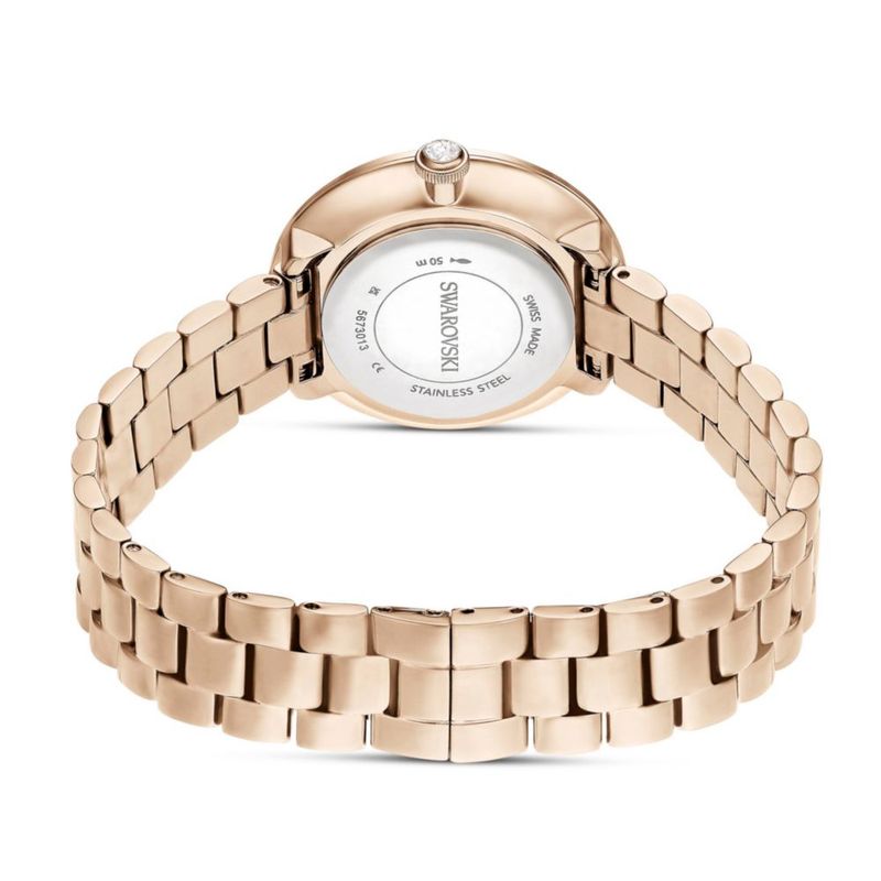 Reloj Swarovski Certa 30 mm Pulsera Metálica de Tono Dorado