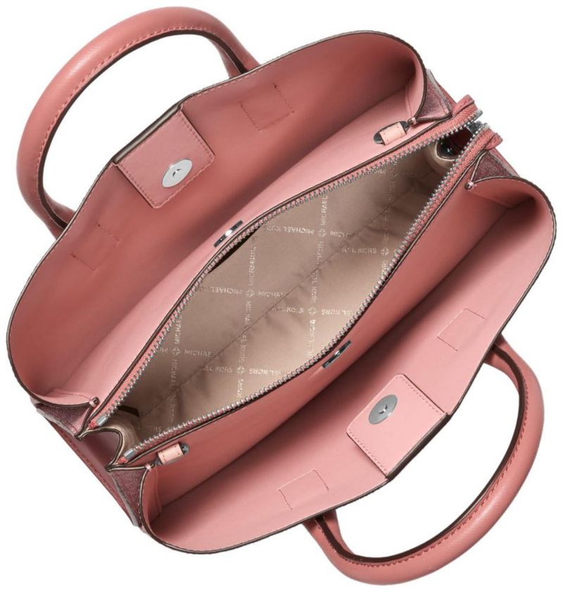 Bolso Michael Kors Ruthie Small en tono rosa