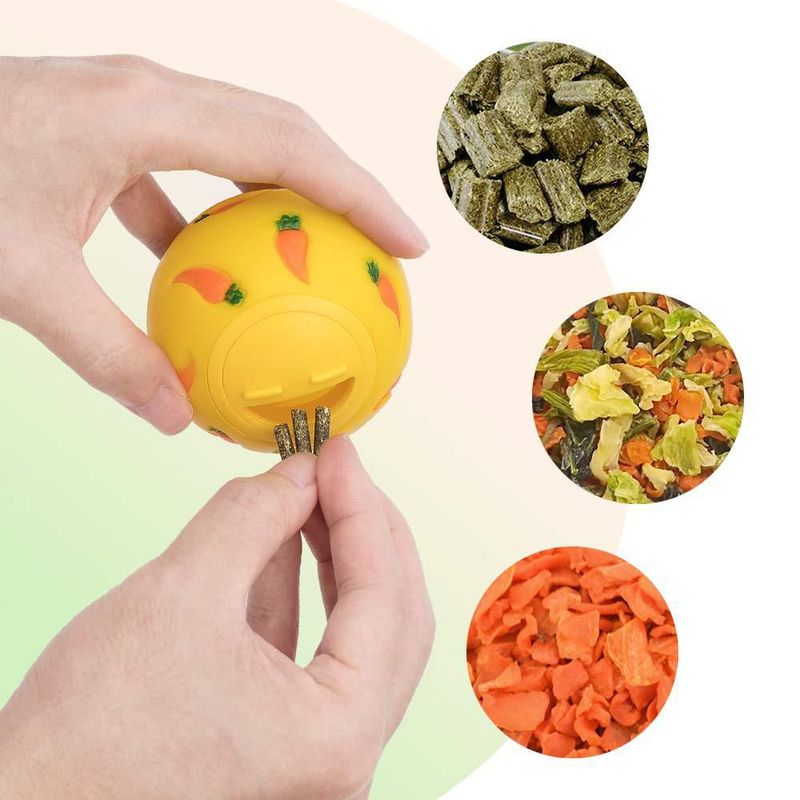 Pelota dispensadora de golosinas Niteangel de 7 cm ajustable
