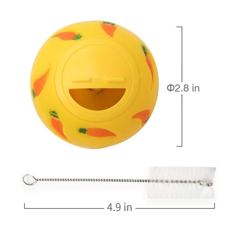 Pelota dispensadora de golosinas Niteangel de 7 cm ajustable