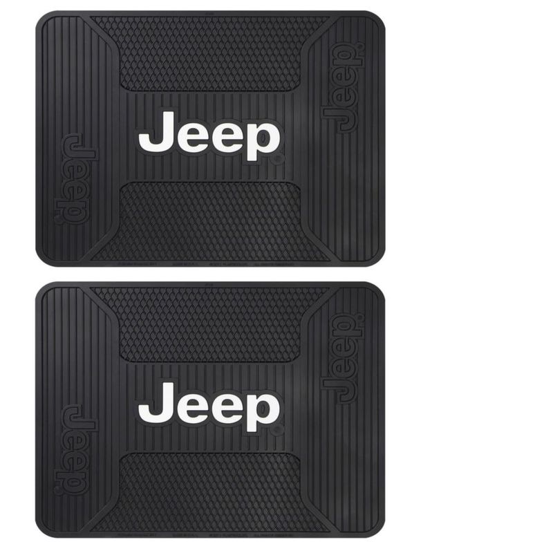 Alfombrillas Plasticolor 46 cm × 67 cm Jeep Elite 4 piezas