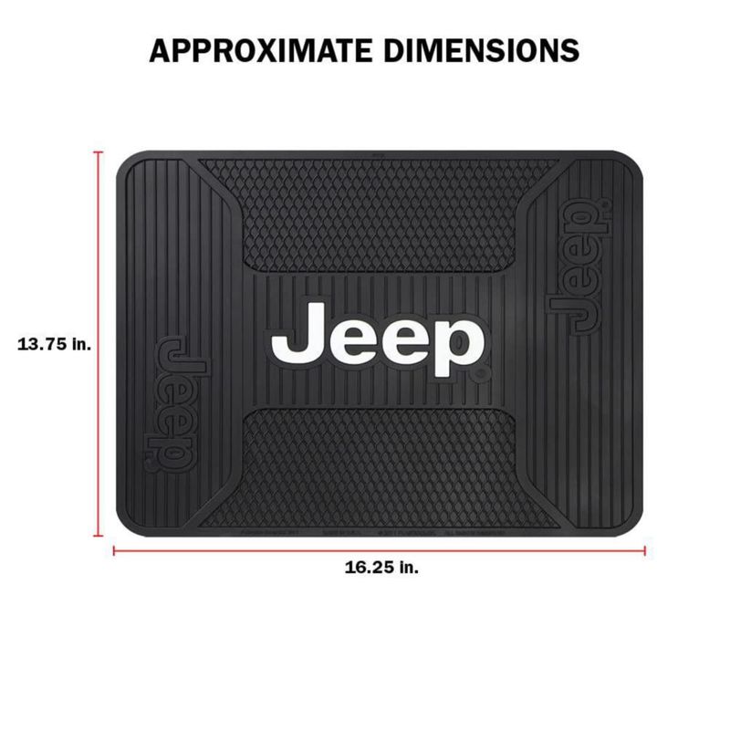 Alfombrillas Plasticolor 46 cm × 67 cm Jeep Elite 4 piezas