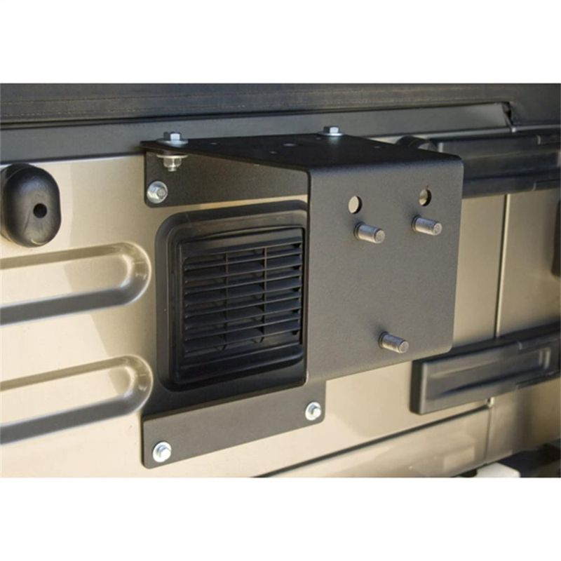 Porta Neumático Rugged Ridge 89 cm para Neumático de Hasta 35 Pulgadas – Compatibilidad Jeep Wrangler YJ/TJ (1987‑2006)